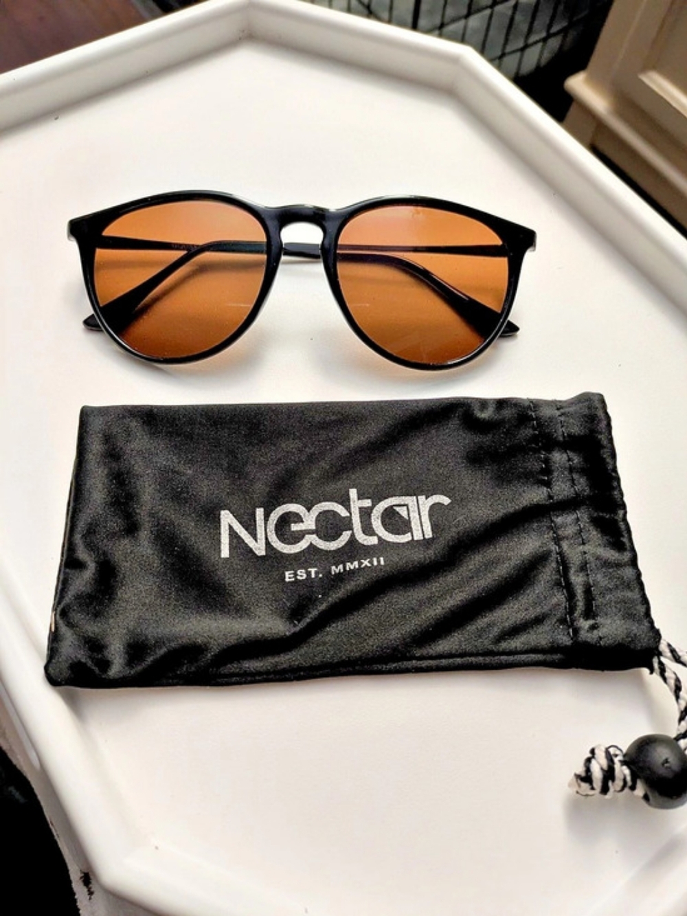 Nectar Goose Collection Black & Brown Sunglasses